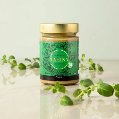 Premium Sesame Tahini with Zaatar