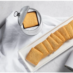 Vegan Shortbread Biscuits by Niko Romito: 3 Michelin Star Delights