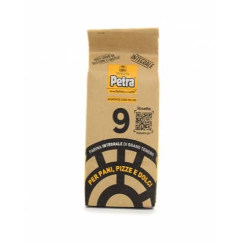 Flour "Petra 9" (Type 1) Wholegrain - 500gr