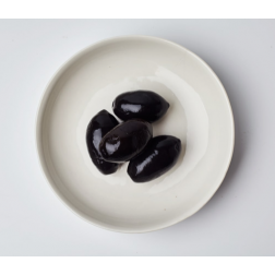 Olives | Cerignola noire grande (avec fosse) - Pot de 550gr