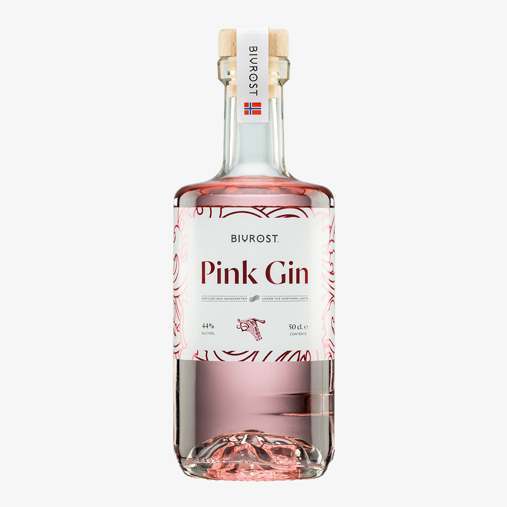 Gin rosé | BIVROST, Norvège / Arctique — 44 % vol. (50 cl/pièce)
