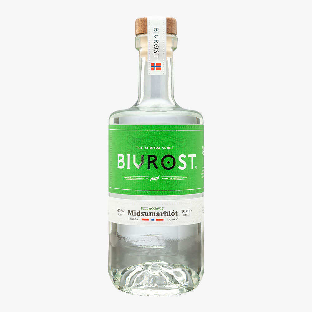 Aquavit à l’aneth | BIVROST, Norvège / Arctique — 40 % vol. (50 cl/pièce)