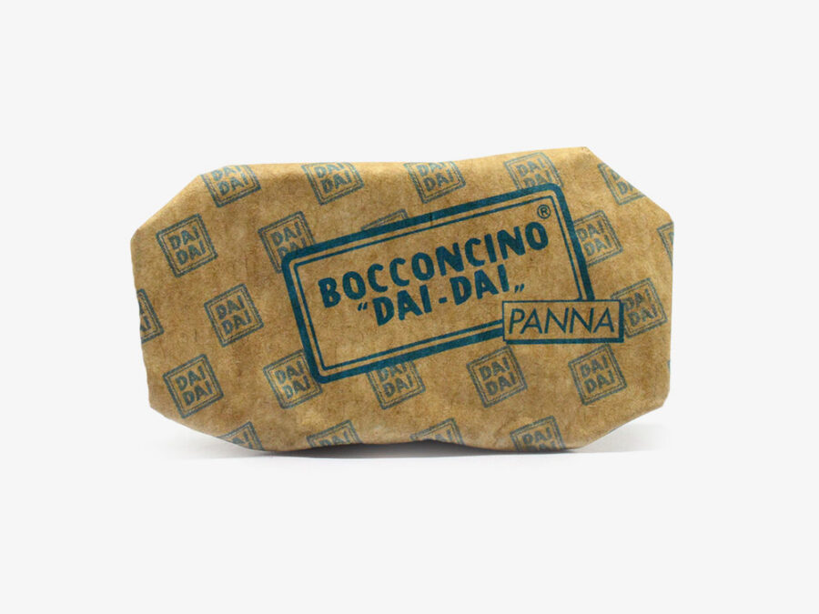 Individually wrapped Dai Dai cream Bocconcino.