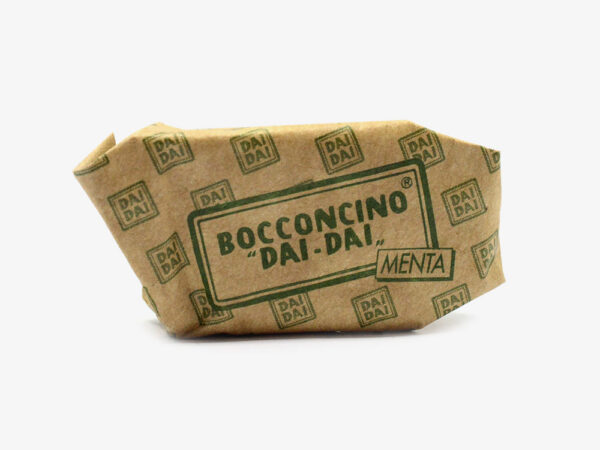 Individually wrapped Dai Dai mint Bocconcino.