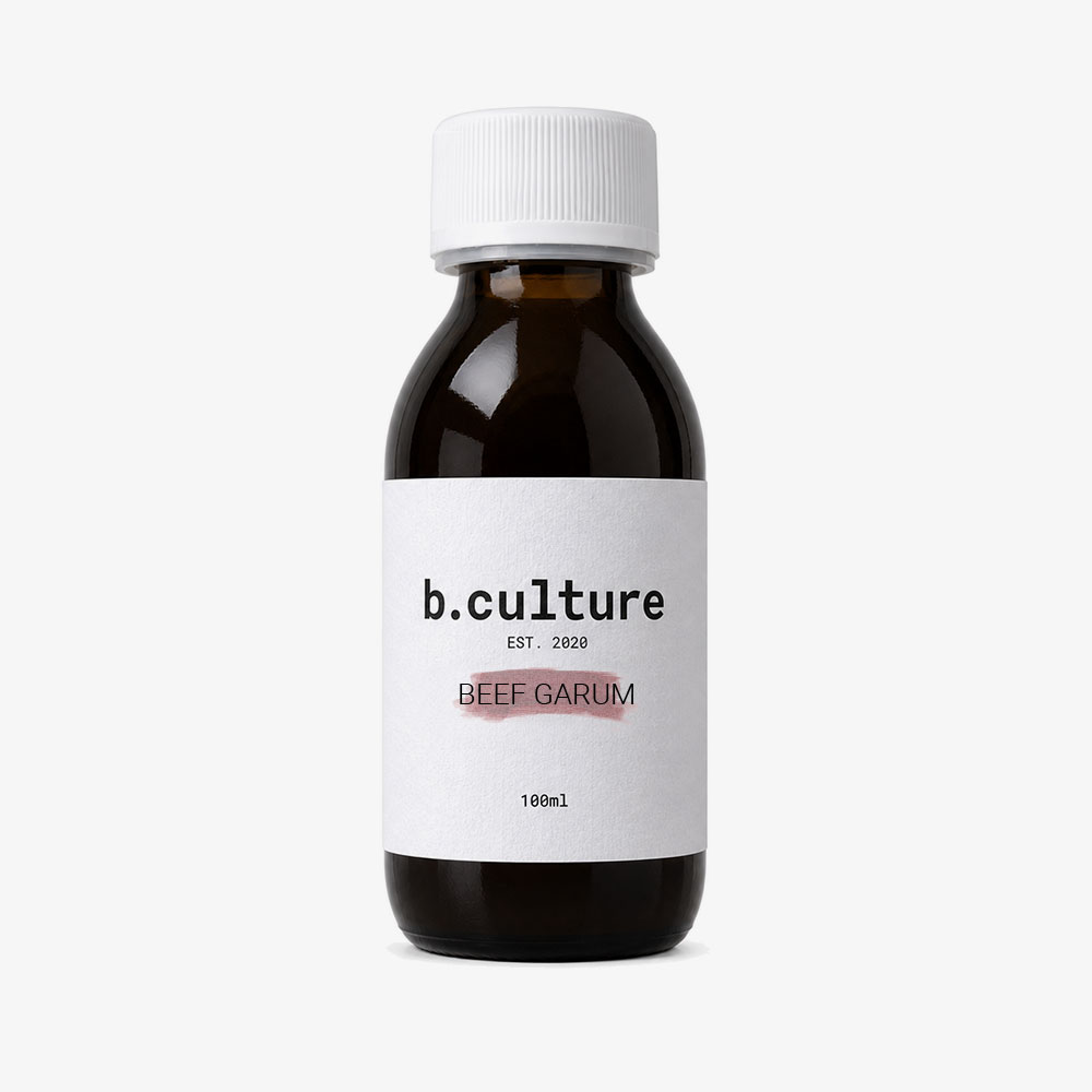 Garum | b.culture, Norvège / Bœuf (100 ml/pièce)